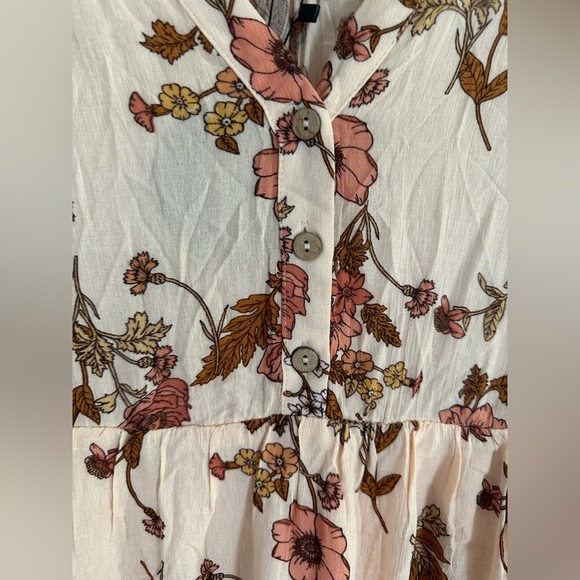 Mittoshop Pink and Orange Ruffled Tiered Sundress - Picture 3 of 12